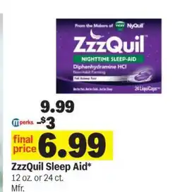 Meijer Zzzquil Sleep-aid offer