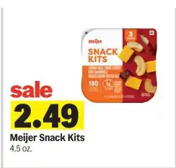Meijer Meijer Snack Kits offer