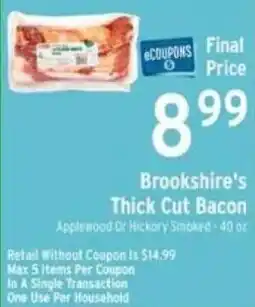 Brookshire's Brookshire's Thick Cut Bacon offer