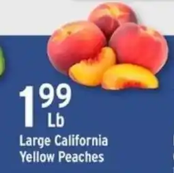 Brookshire's Large California Yellow Peaches offer