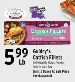 Brookshire's Guidry's Catfish Fillets offer