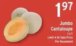 Brookshire's Jumbo Cantaloupe offer