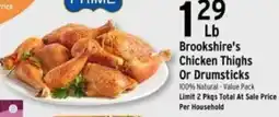 Brookshire's Brookshire's Chicken Thighs Or Drumsticks offer