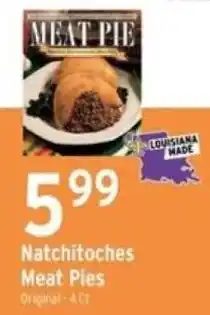 Brookshire's Natchitoches Meat Pies offer