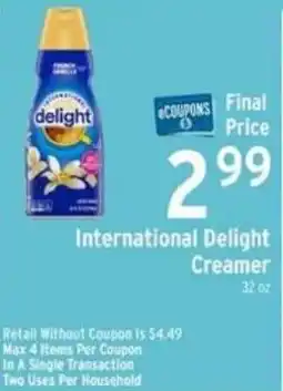 Brookshire's International Delight Creamer offer