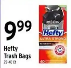 Brookshire's Hefty trash bags offer