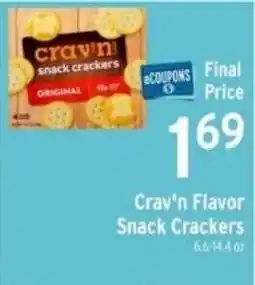 Brookshire's Crav'n Flavor Snack Crackers offer