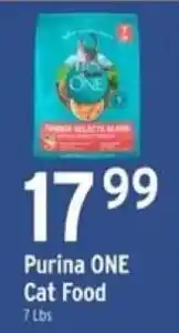 Brookshire's Purina ONE Cat Food offer