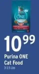 Brookshire's Purina ONE Cat Food offer