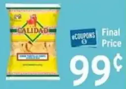 Brookshire's Calidad corn tortilla chips offer