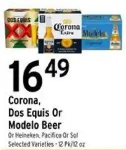 Brookshire's Corona, Dos Equis Or Modelo Beer offer