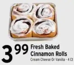 Brookshire's Fresh Baked Cinnamon Rolls offer