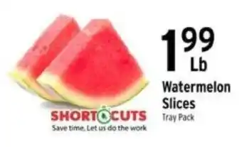 Brookshire's Shortcuts watermelon slices offer