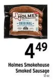 Brookshire's Holmes Smokehouse Smoked Sausage offer