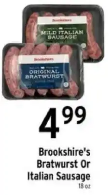 Brookshire's Brookshire's Bratwurst Or Italian Sausage offer