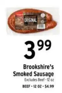 Brookshire's Brookshire's Smoked Sausage offer