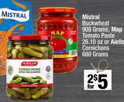 Super King Markets Mistral Buckwheat, Map Tomato Paste or Aiello Cornichons offer