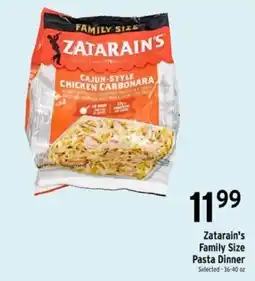Brookshire's Zatarain's Family Size Pasta Dinner offer