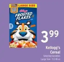 Brookshire's Kellogg's Cereal offer