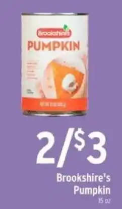 Brookshire's Brookshire's Pumpkin offer