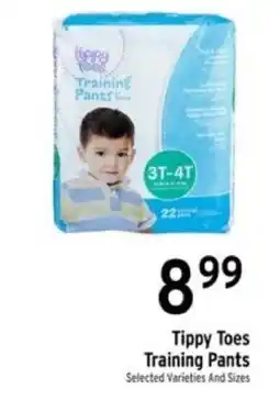Brookshire's Tippy Toes Training Pants offer