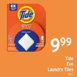 Brookshire's Tide Evo Laundry Tiles offer