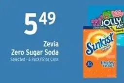 Brookshire's Zevia Zero Sugar Soda offer