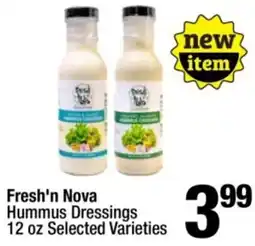 Super King Markets Fresh'n Nova Hummus Dressings offer