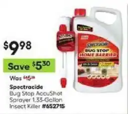 Lowe's Spectracide Bug Stop AccuShot Sprayer offer
