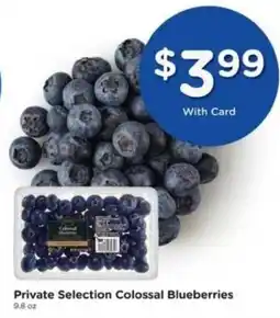Mariano's Private Selection Colossal Blueberries offer