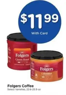 Mariano's Folgers Coffee offer