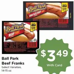Mariano's Ball Park Beef Franks offer