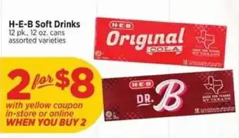 H-E-B Soft Drinks