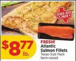 H-E-B Fresh! Atlantic Salmon Fillets offer
