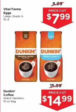 Mariano's Dunkin' Coffee offer
