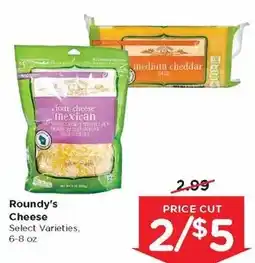 Mariano's Roundy's Cheese Select Varieties offer