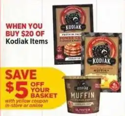H-E-B Kodiak Muffin offer