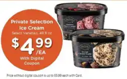 Mariano's Private Selection Ice Cream offer