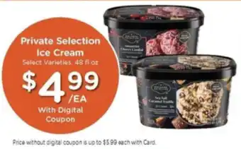 Mariano's Private Selection Ice Cream offer