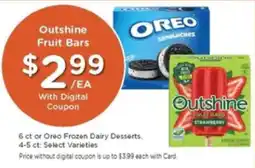 Mariano's Outshine Fruit Bars offer