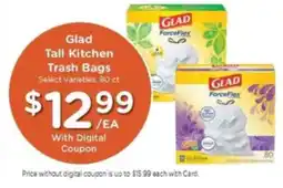 Mariano's Glad tall kitchen trash bags offer