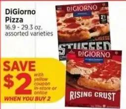 H-E-B DiGiorno pizza offer