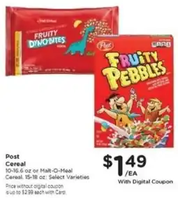 Mariano's Post Fruity Pebbles offer