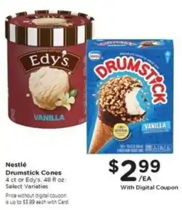 Mariano's Nestlé Drumstick Cones offer