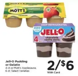 Mariano's Jell-O Pudding or Gelatin offer