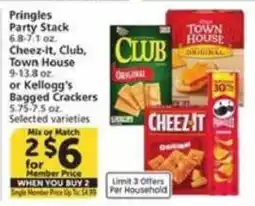 Vons Pringles Party Stack offer