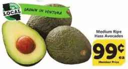 Vons Medium Ripe Hass Avocados offer