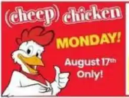 Vons Cheep chicken offer
