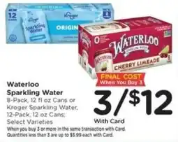 Mariano's Waterloo Sparkling Water offer