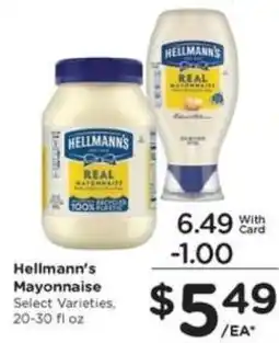Mariano's Hellmann's Mayonnaise offer